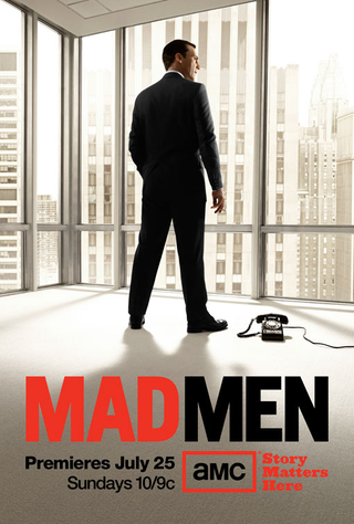 Illustration for article titled Mad Men Season Four poster asks, "Who are we if we can't sit in an awesome Eames chair?"